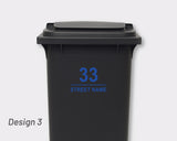 Bin Address Label / House Name