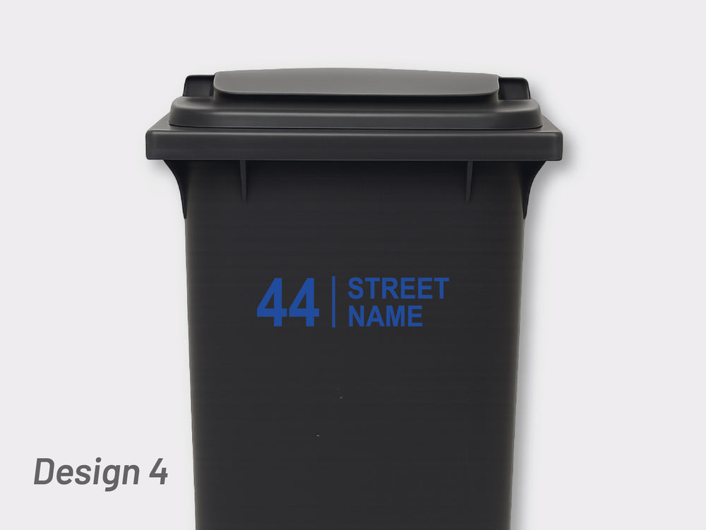 Bin Address Label / House Name