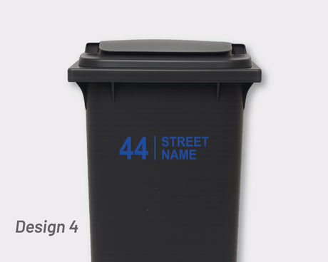 Bin Address Label / House Name