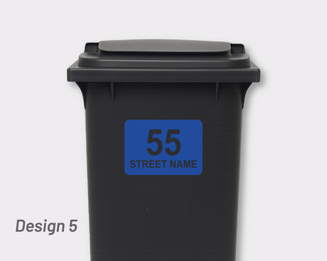 Bin Address Label / House Name