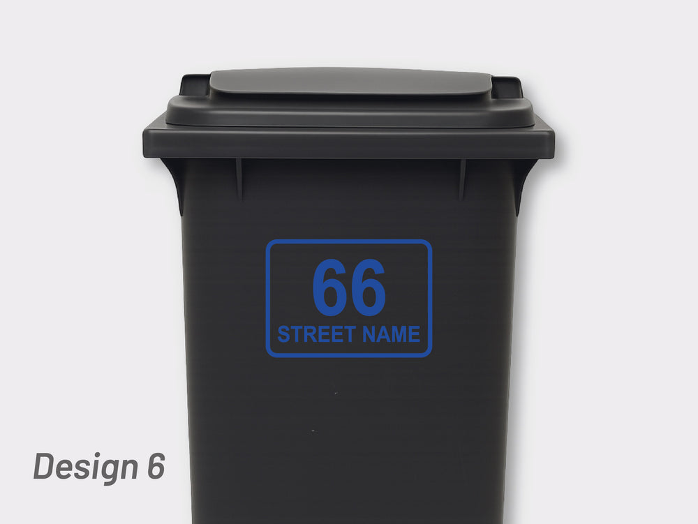 Bin Address Label / House Name