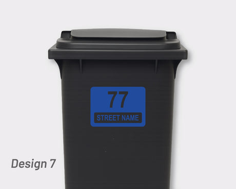 Bin Address Label / House Name
