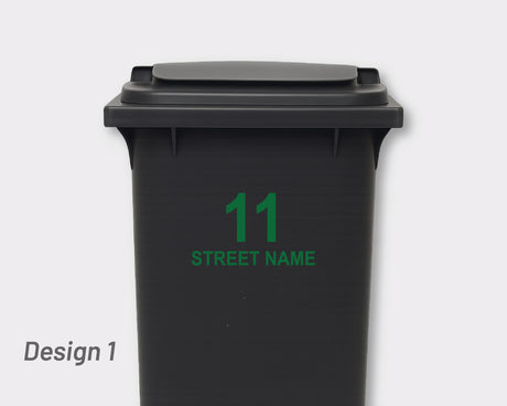 Bin Address Label / House Name