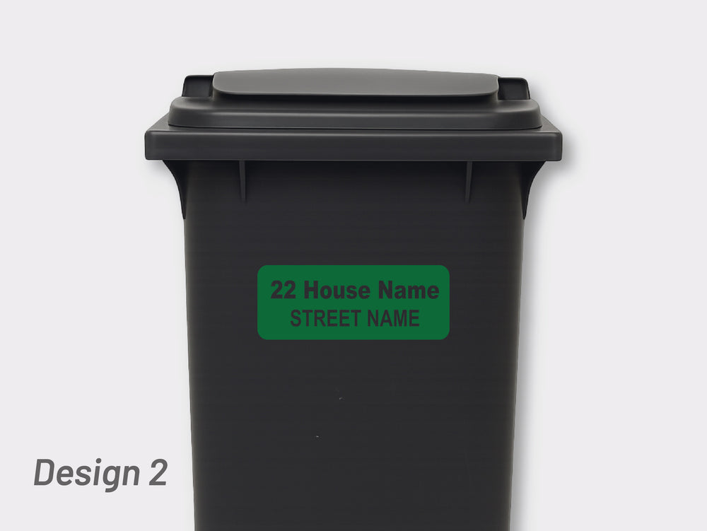Bin Address Label / House Name