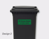 Bin Address Label / House Name
