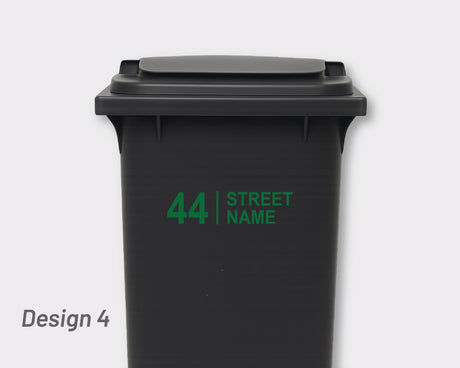 Bin Address Label / House Name