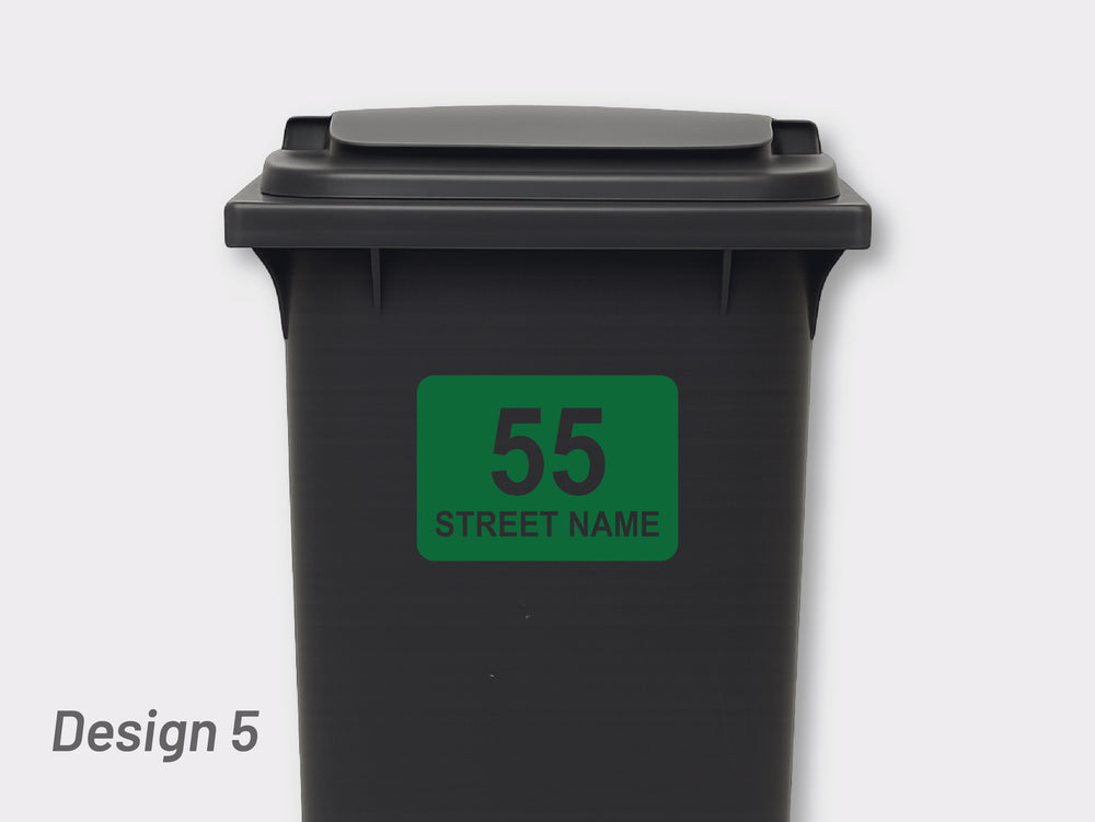 Bin Address Label / House Name