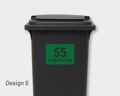 Bin Address Label / House Name