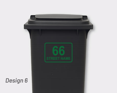 Bin Address Label / House Name
