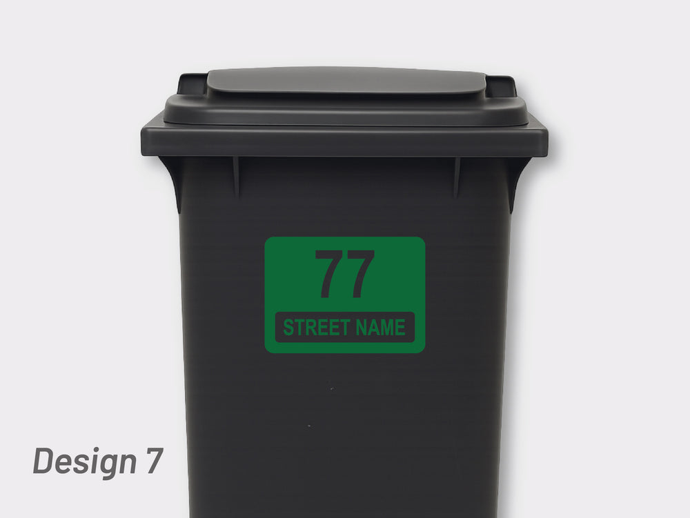 Bin Address Label / House Name