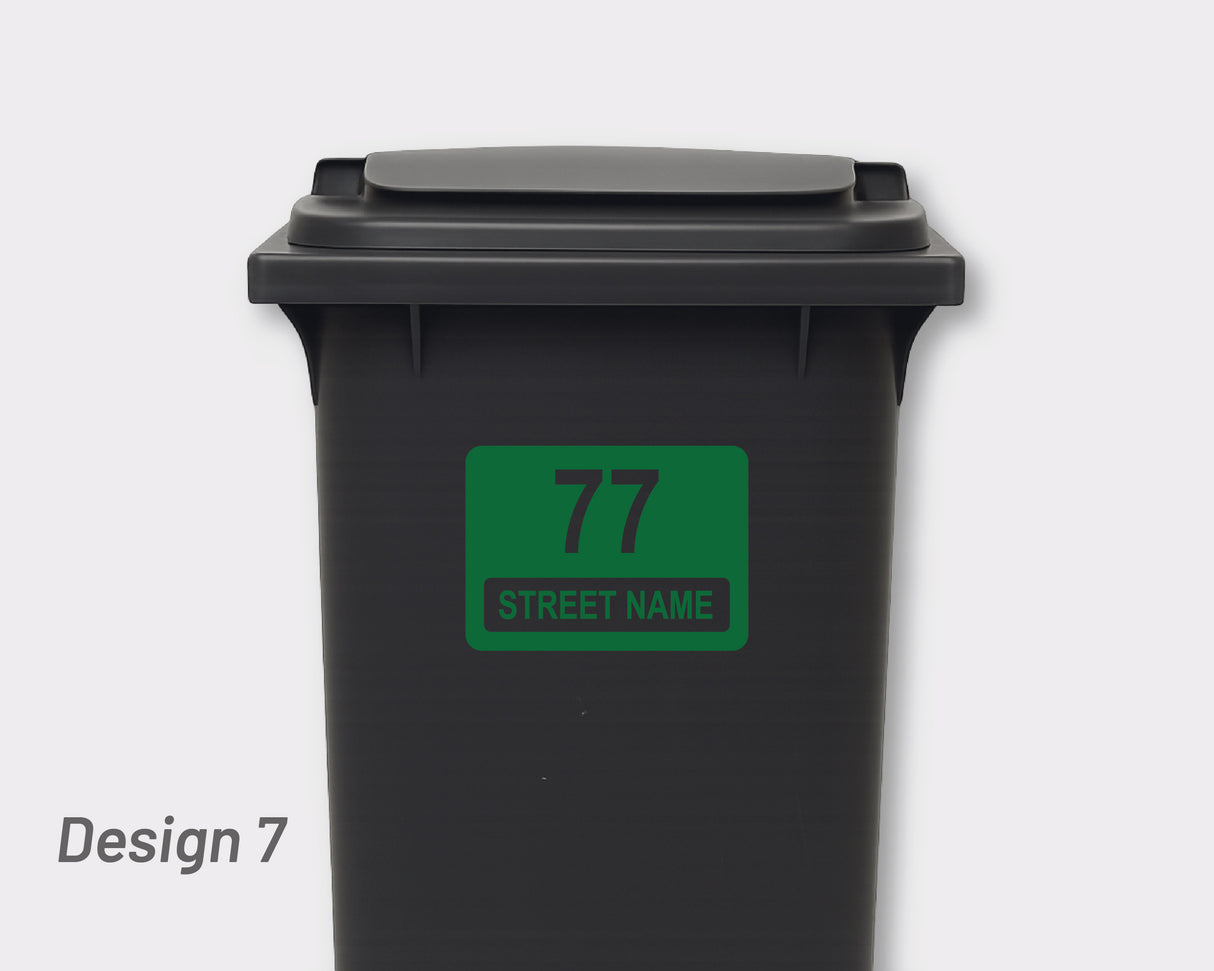 Bin Address Label / House Name