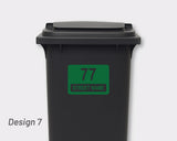 Bin Address Label / House Name
