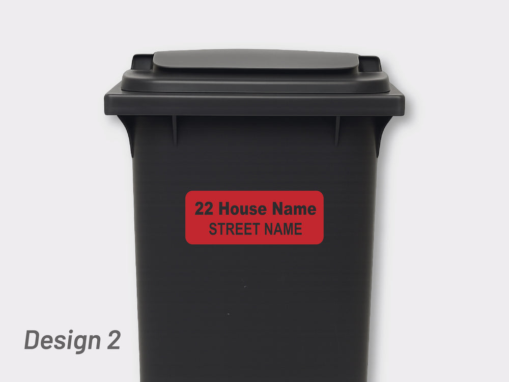 Bin Address Label / House Name