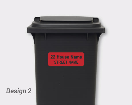 Bin Address Label / House Name