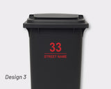 Bin Address Label / House Name