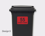 Bin Address Label / House Name