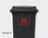 Bin Address Label / House Name