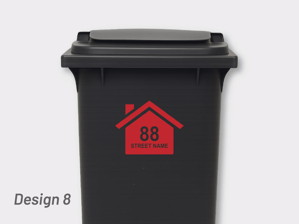 Bin Address Label / House Name