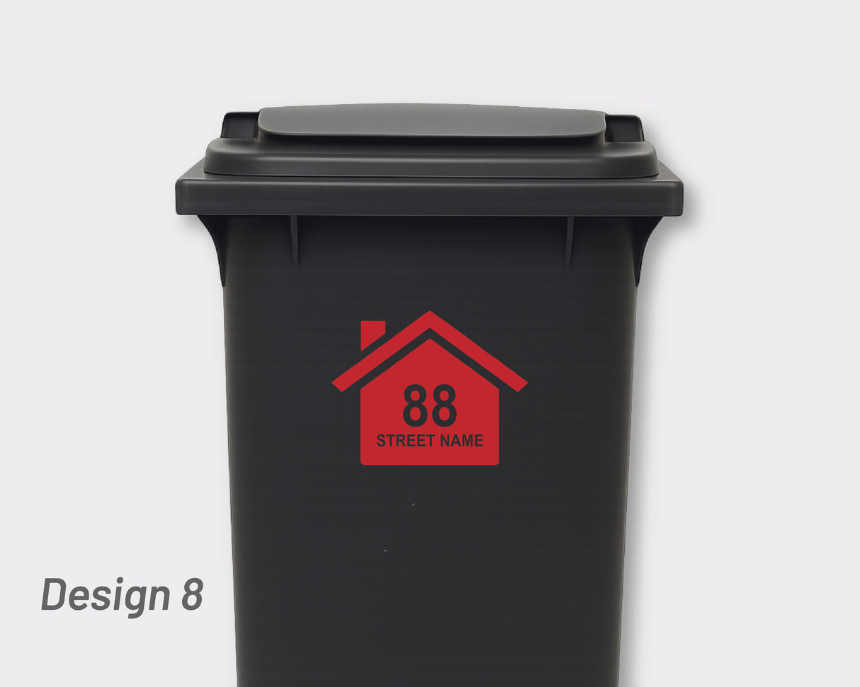 Bin Address Label / House Name