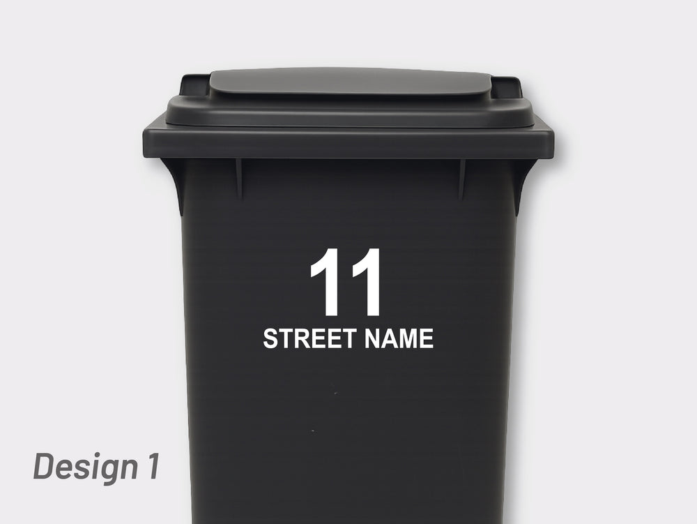 Bin Address Label / House Name