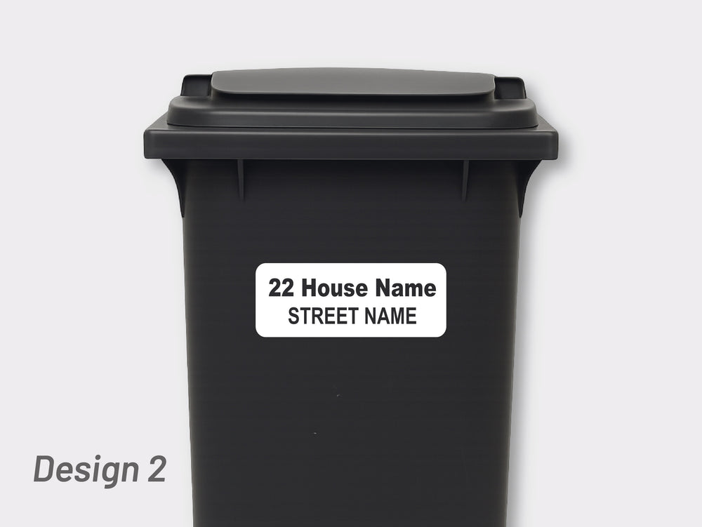 Bin Address Label / House Name