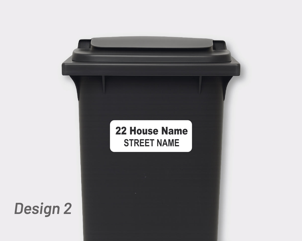 Bin Address Label / House Name