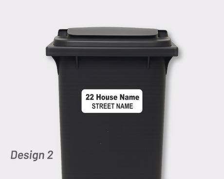 Bin Address Label / House Name