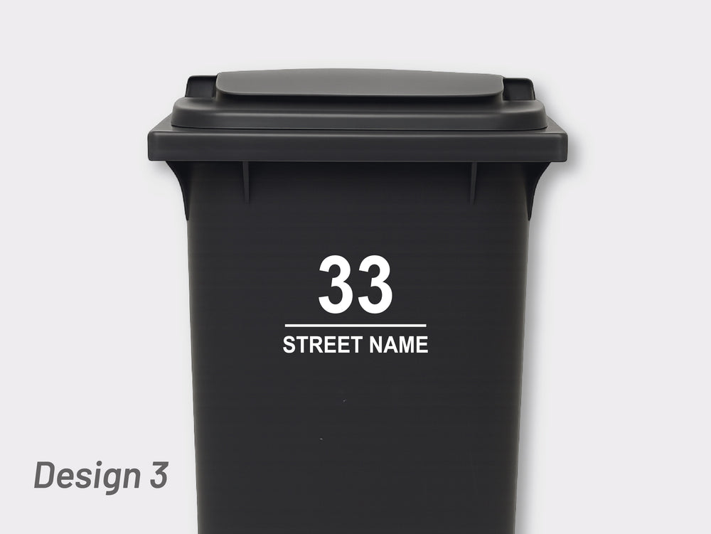 Bin Address Label / House Name
