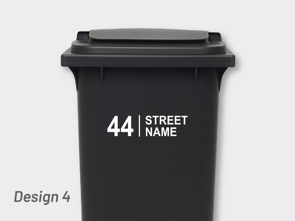 Bin Address Label / House Name