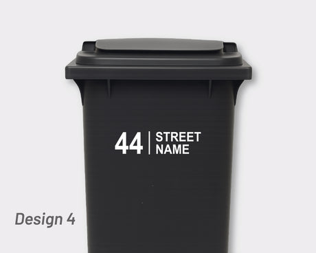 Bin Address Label / House Name