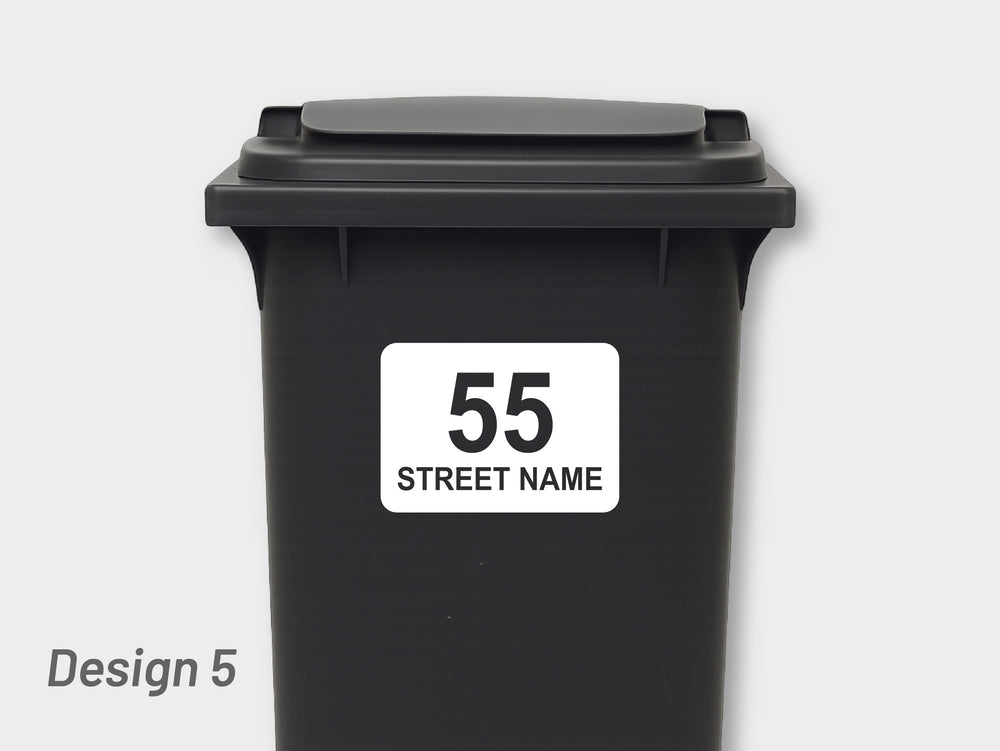 Bin Address Label / House Name