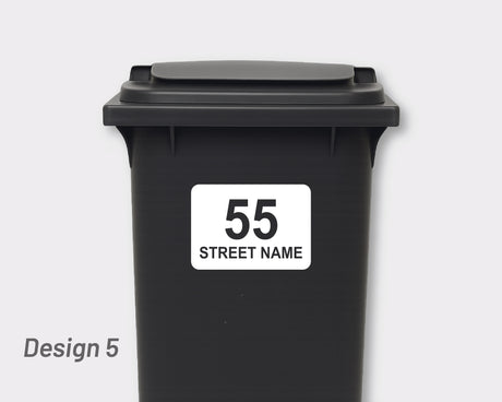 Bin Address Label / House Name