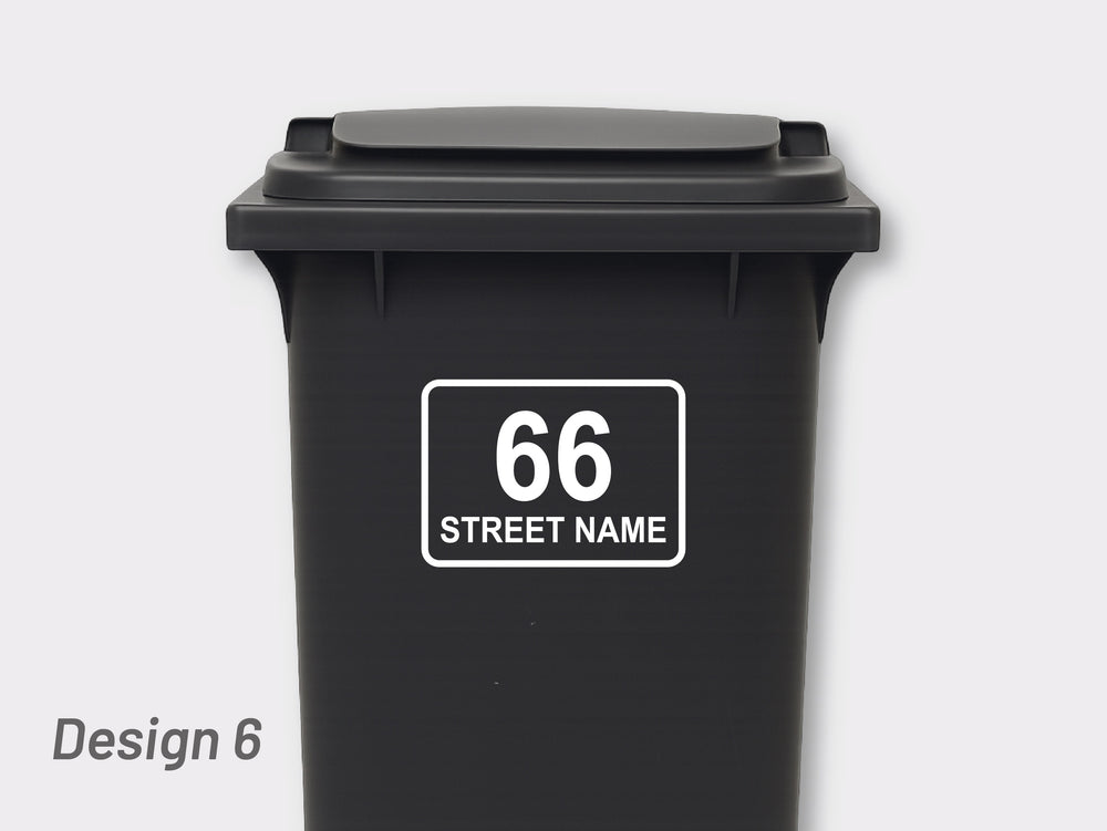 Bin Address Label / House Name