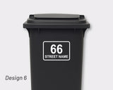 Bin Address Label / House Name