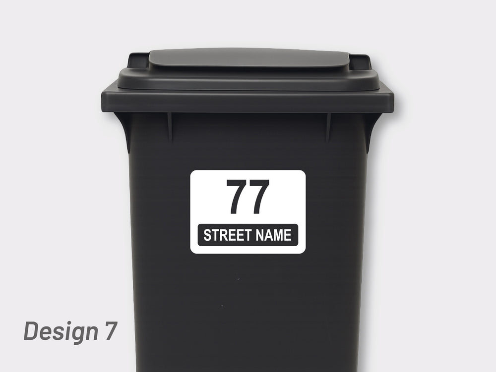 Bin Address Label / House Name
