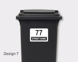 Bin Address Label / House Name