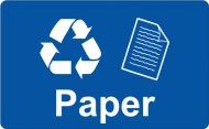 Recycling Sticker - Paper