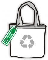 Recycling Bag Labels - Plastic Tag
